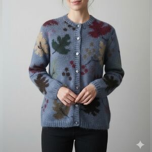 Talbots Petites Hand Knit Cardigan Size Petite P